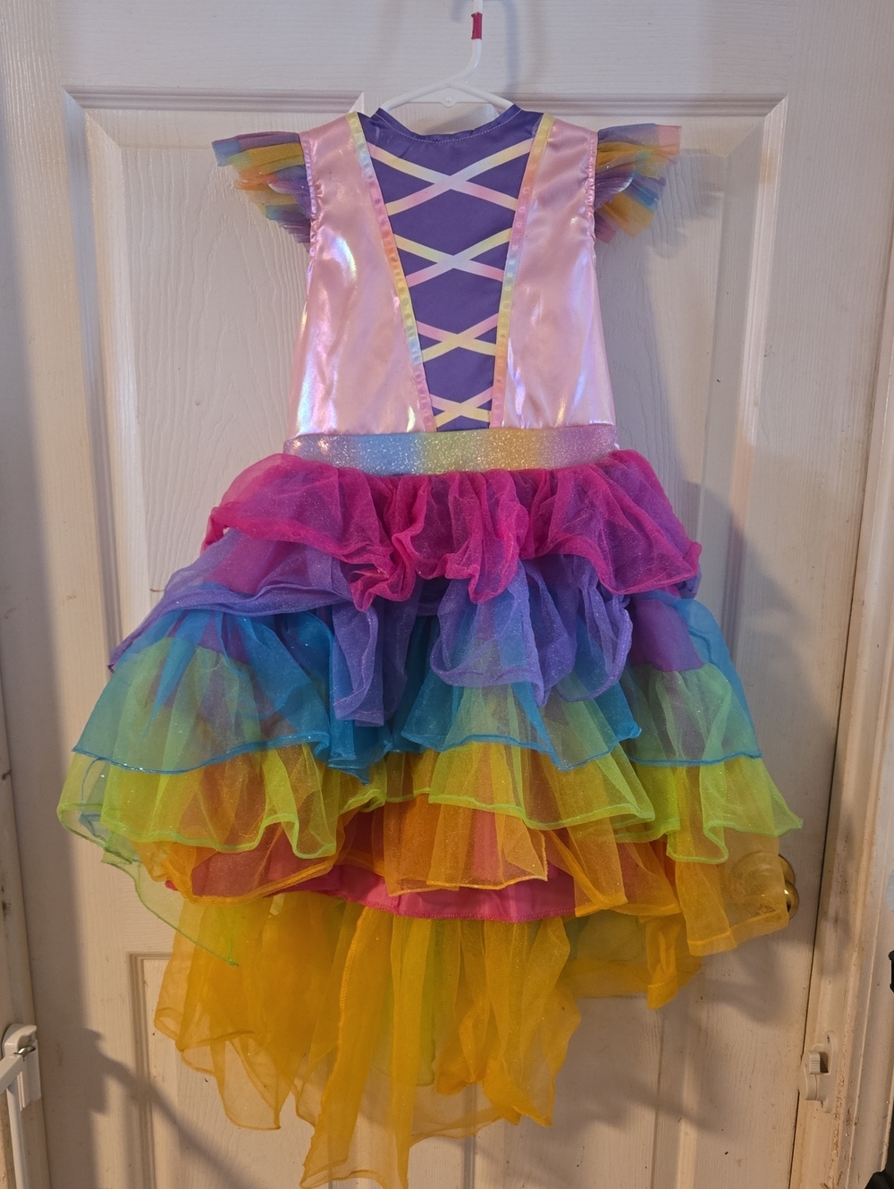 Rainbow Fairy Costume Dress without Wings